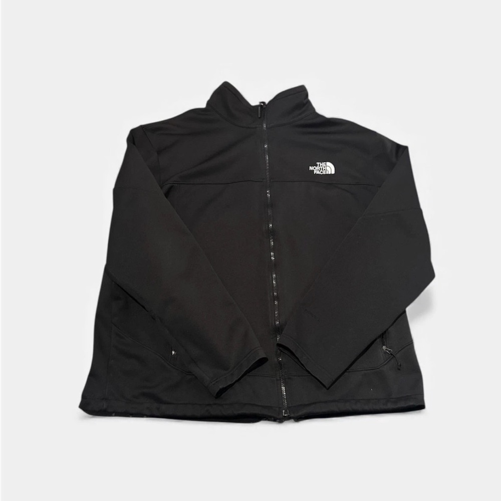 The North Face Apex Bionic Windwall Softshell Jacket Black Full Zip XXL